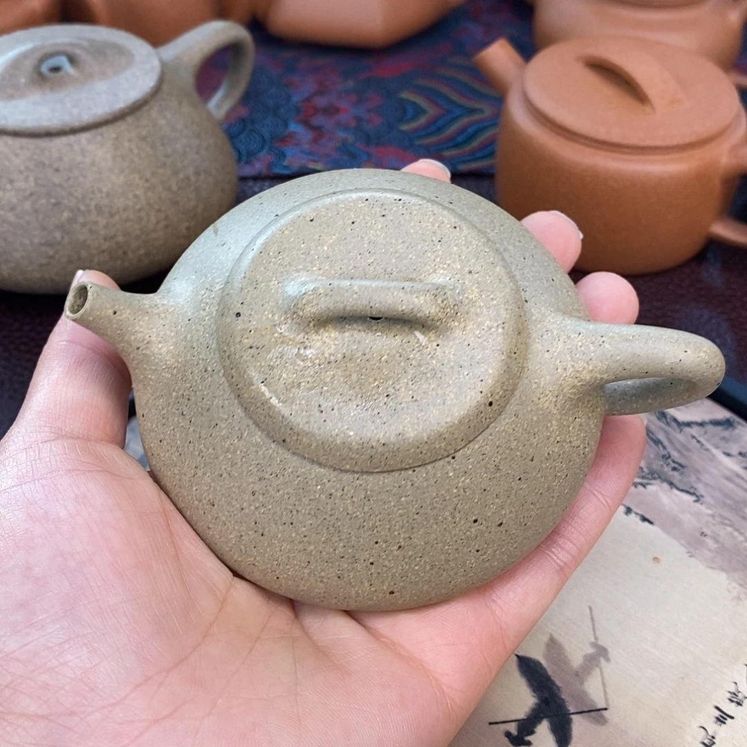 紫泥茶壶原矿紫砂想山段料