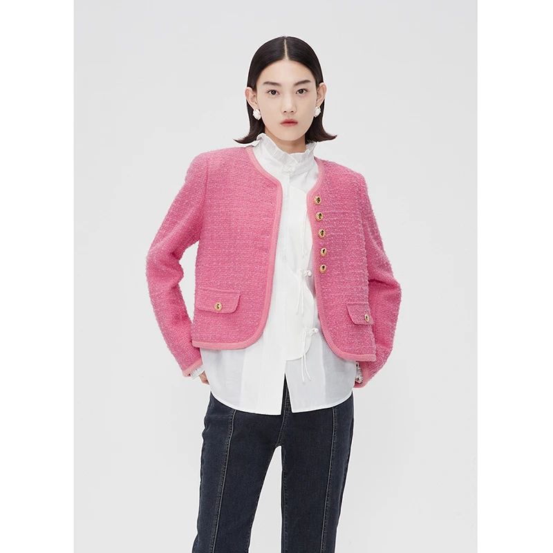 【籽言专属】纳俪商场同款NEELLY短外套N24011C01012