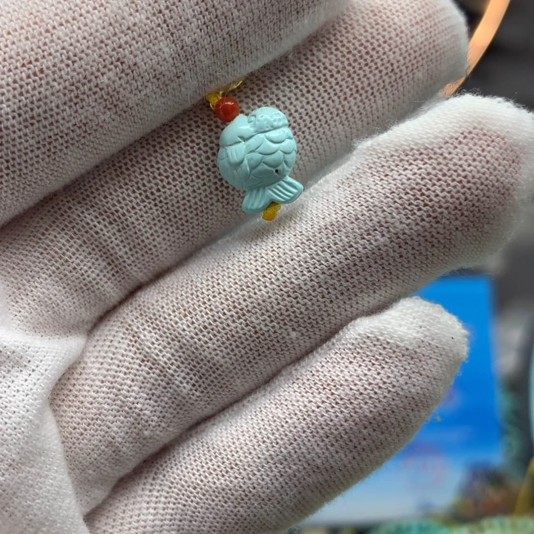 绿松石挂件未镶嵌