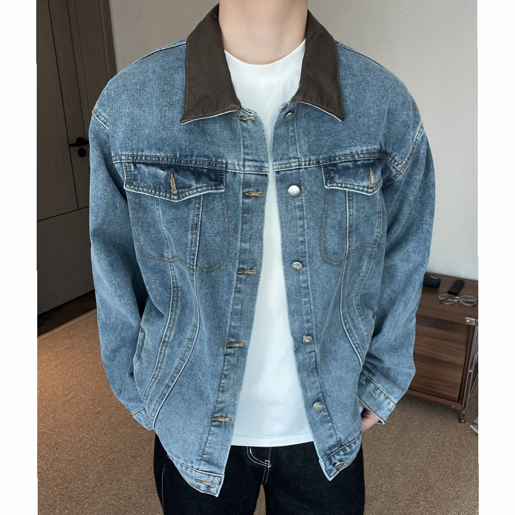 秋季美式牛仔夹克潮牌底特律春秋情侣卡哈特上衣外套男女
