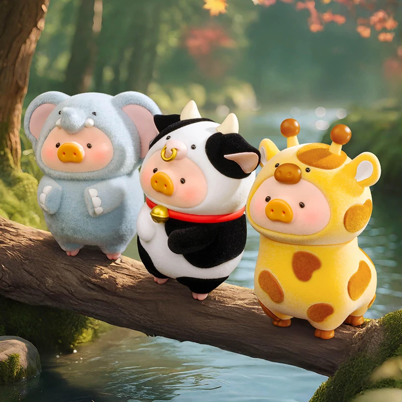 正版lulu猪动物派对盲盒罐头小猪零加TOYZERO手办玩具公仔摆件礼