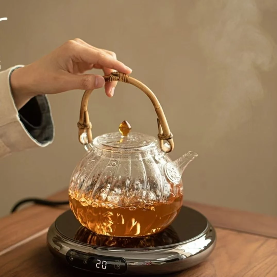 德茗堂全新升级超薄1300瓦  ＋天久璃匠玻璃壶套装