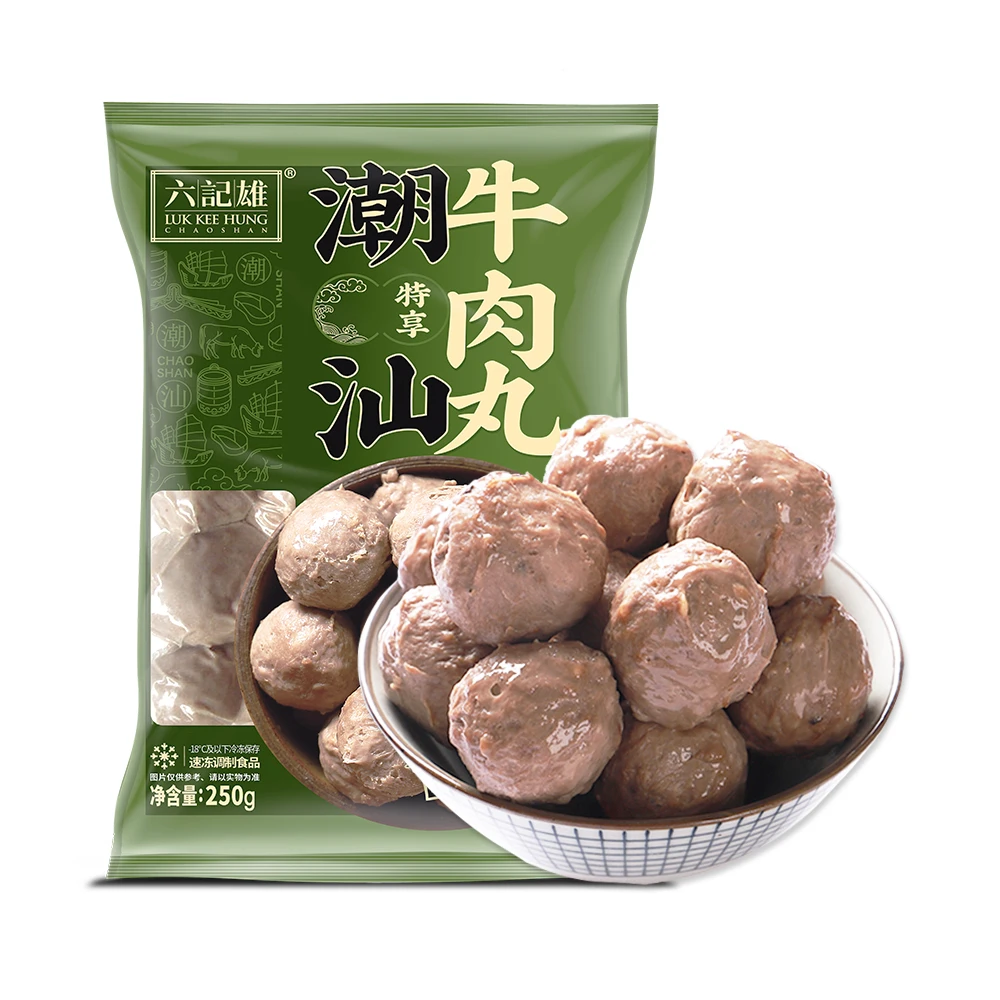 六记雄 潮汕牛肉丸 250g