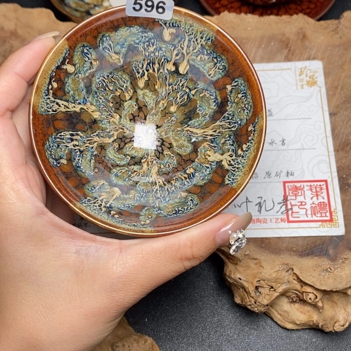 茶盏建窑建盏主人杯596