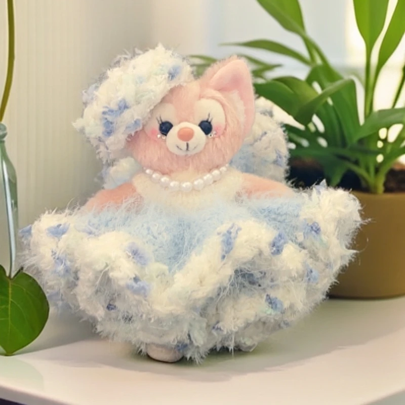 2号链接公仔玩偶包包挂饰玲娜贝儿星黛露饼饼手工钩织娃衣挂件