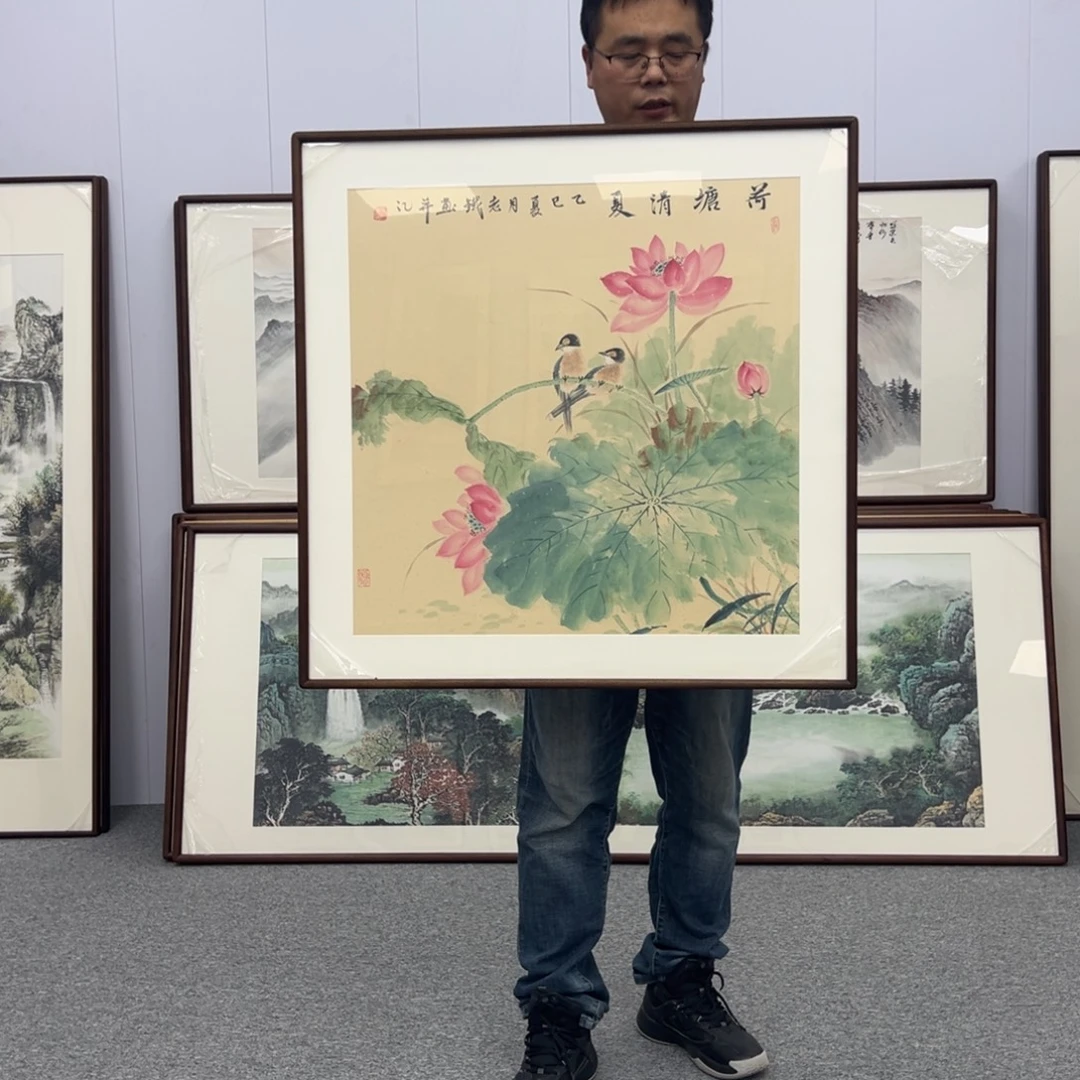 国画国画作品展览80*80