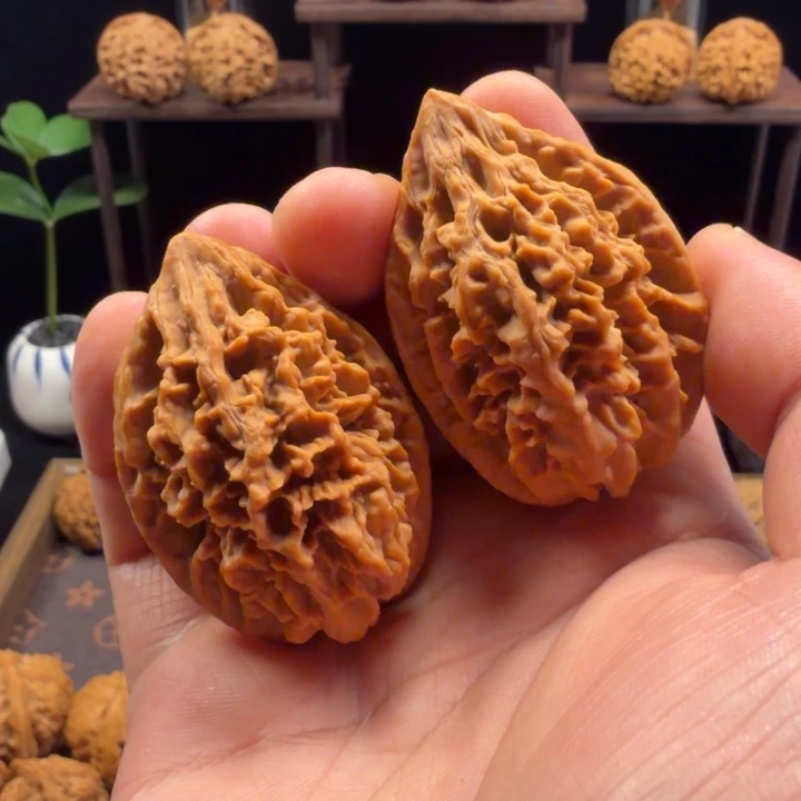 文玩核桃把件招财鼠