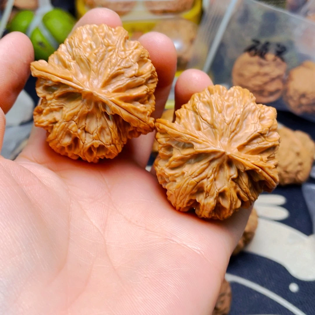 文玩核桃把件苹果圆儿