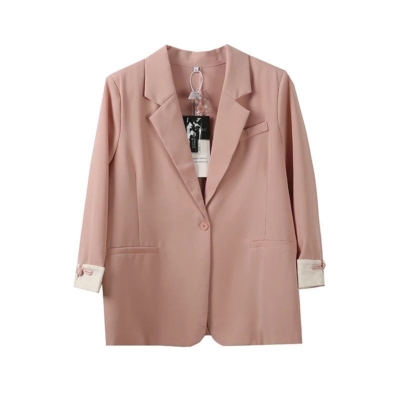 西装外套女秋季小个子设计感小众气质休闲韩版春秋小西服321552