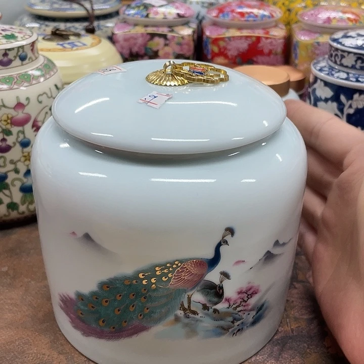 陶瓷罐茶叶罐密封罐储物罐