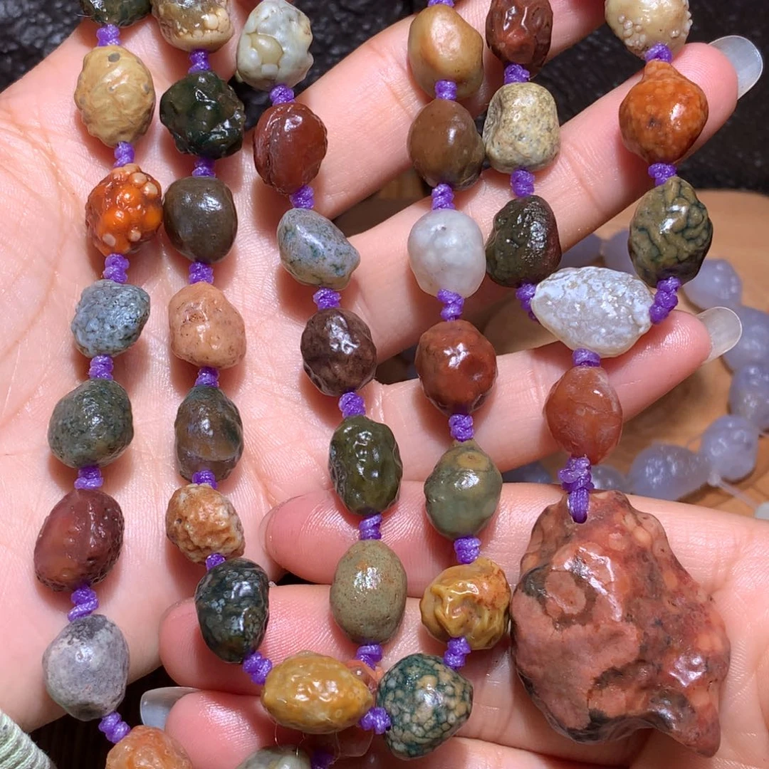 未镶嵌玛瑙/玉髓珠宝半成品