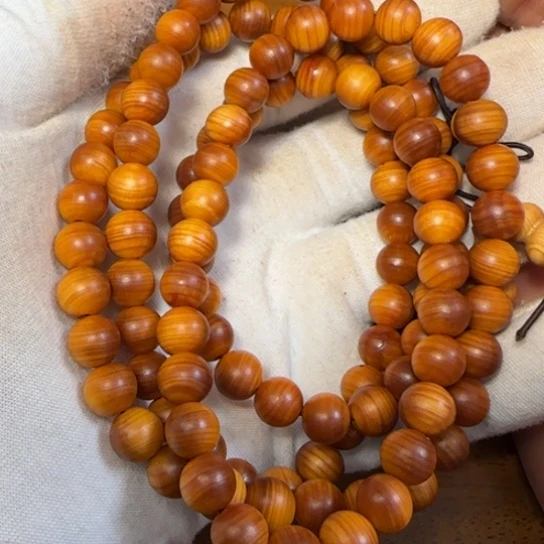 柏木（崖柏）全陈化老料0.8 X108串