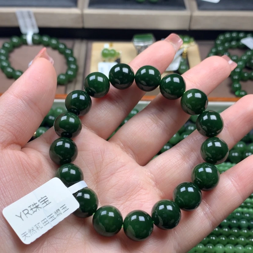 【闪购商品】和田玉（碧玉）手串未镶嵌