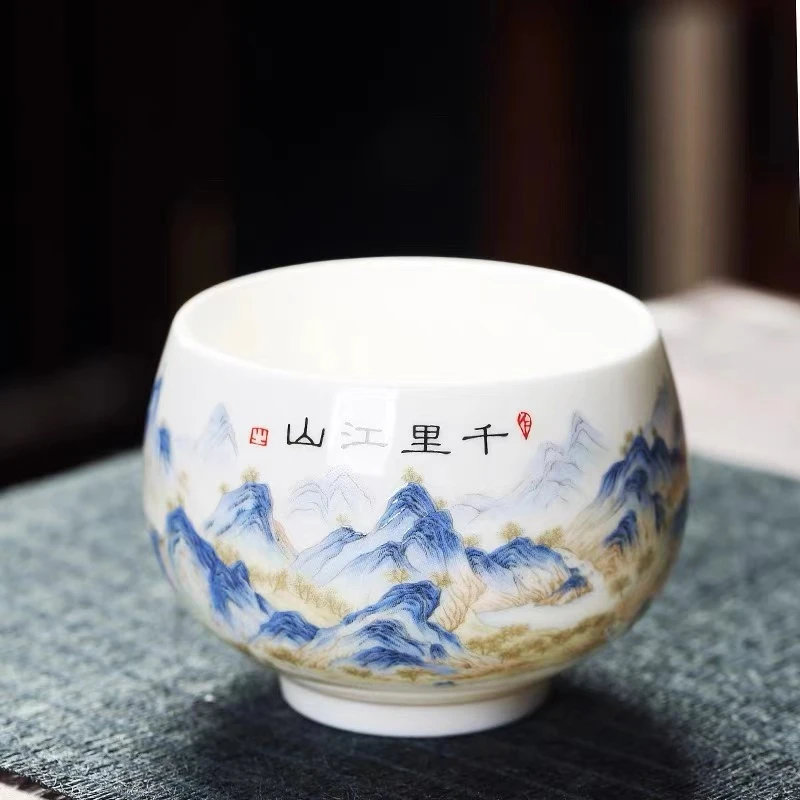 千里江山蛋杯@A5