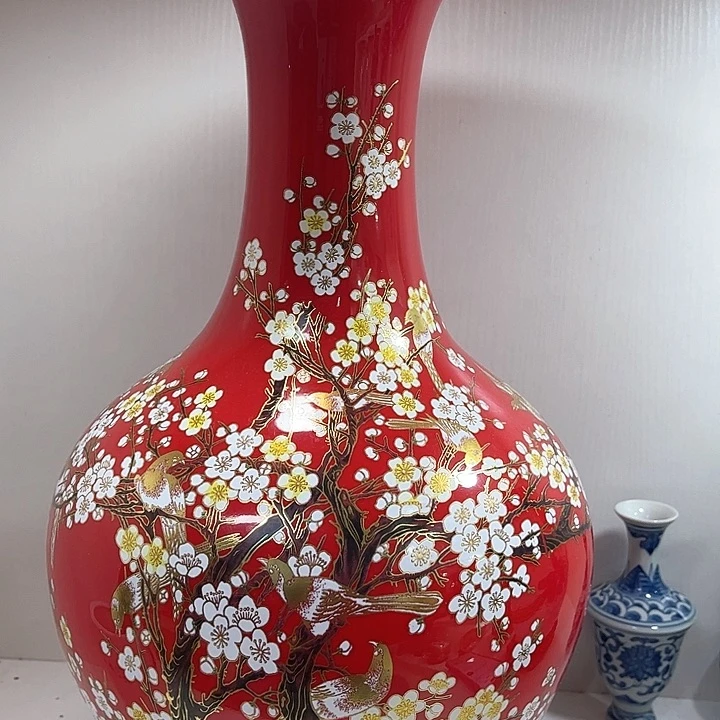 景德镇陶瓷花瓶摆件60cm