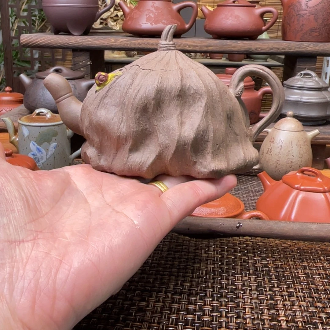 茶壶紫砂宜兴原矿紫砂手工制180