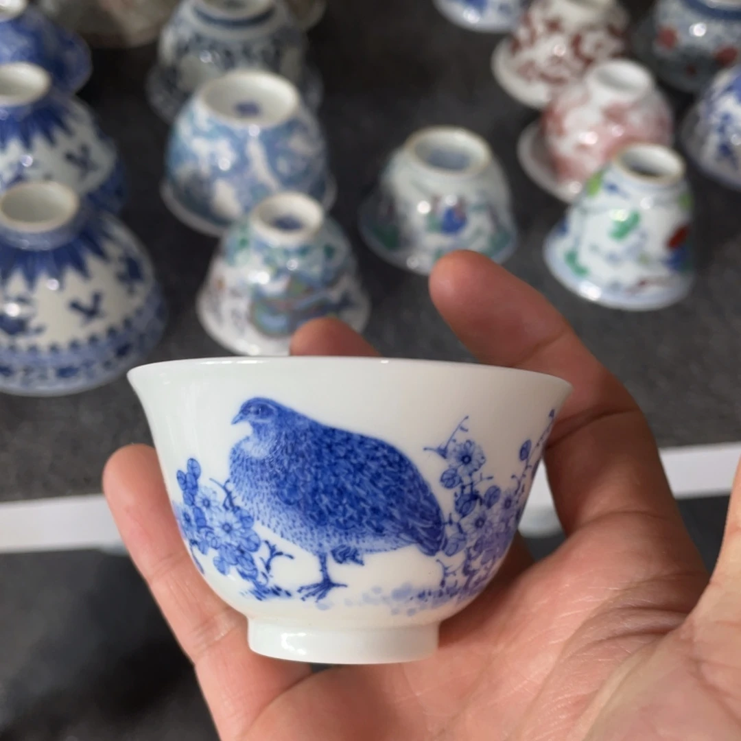 杯景德镇陶瓷现代手工陶瓷茶具