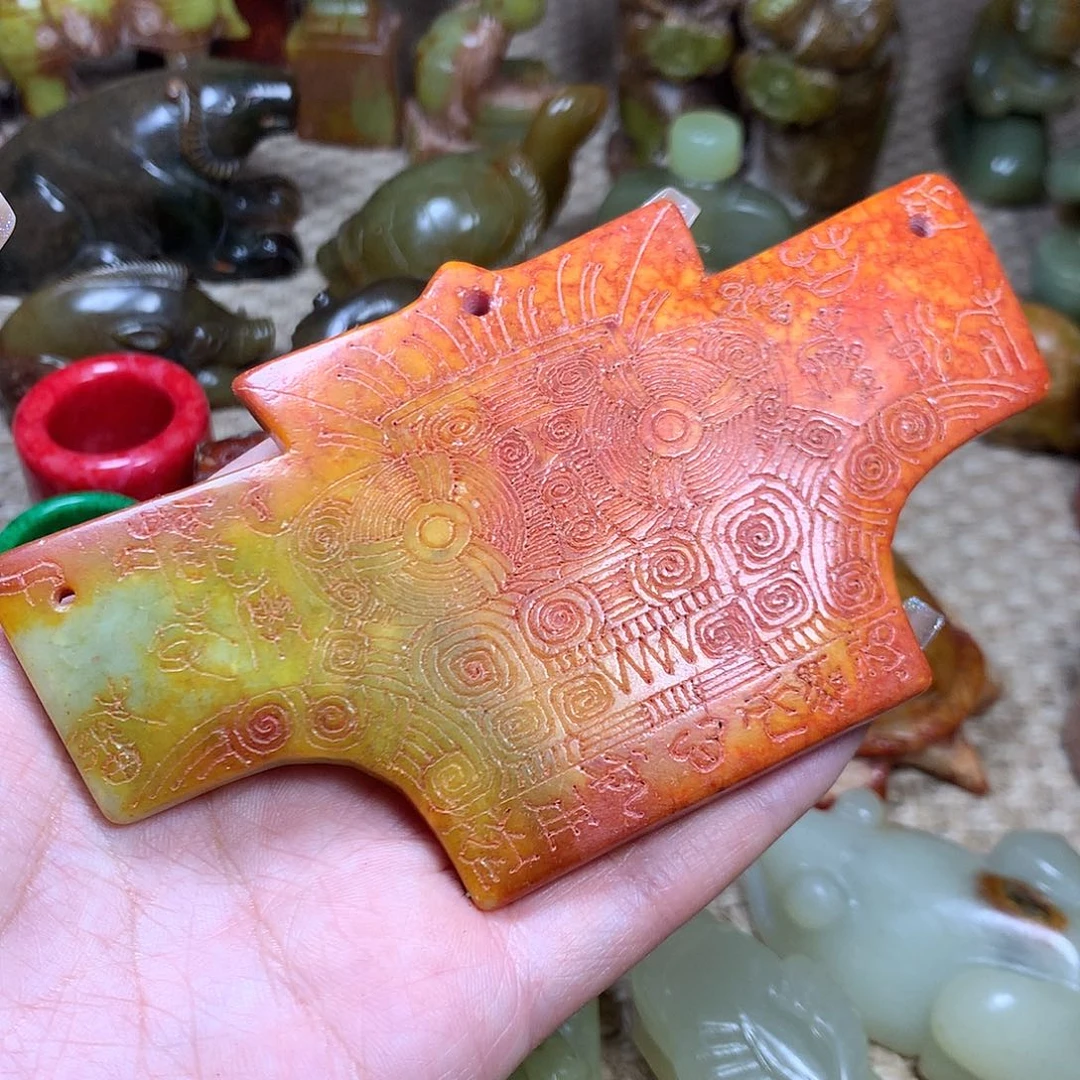 白玉菩提吊坠挂件