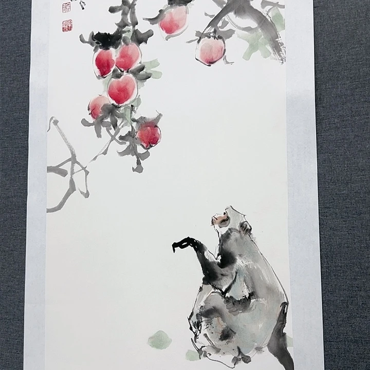 国画书画作品多次