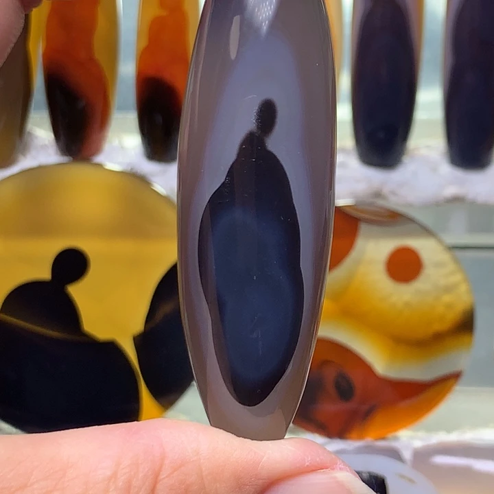 玛瑙/玉髓颈饰未镶嵌18