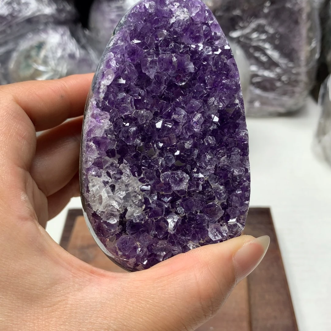 珠宝半成品未镶嵌紫晶紫水晶