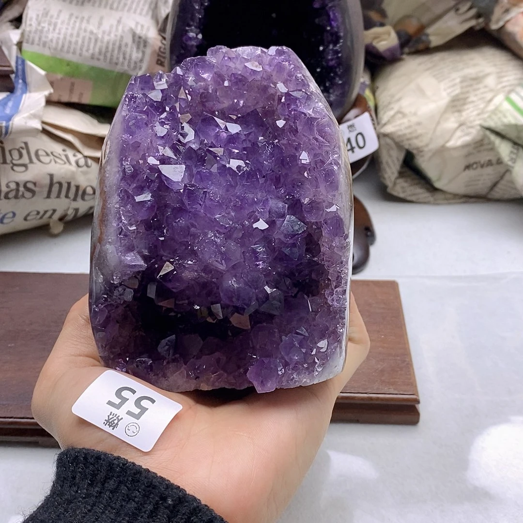 紫晶大型摆件（非配饰）未镶嵌