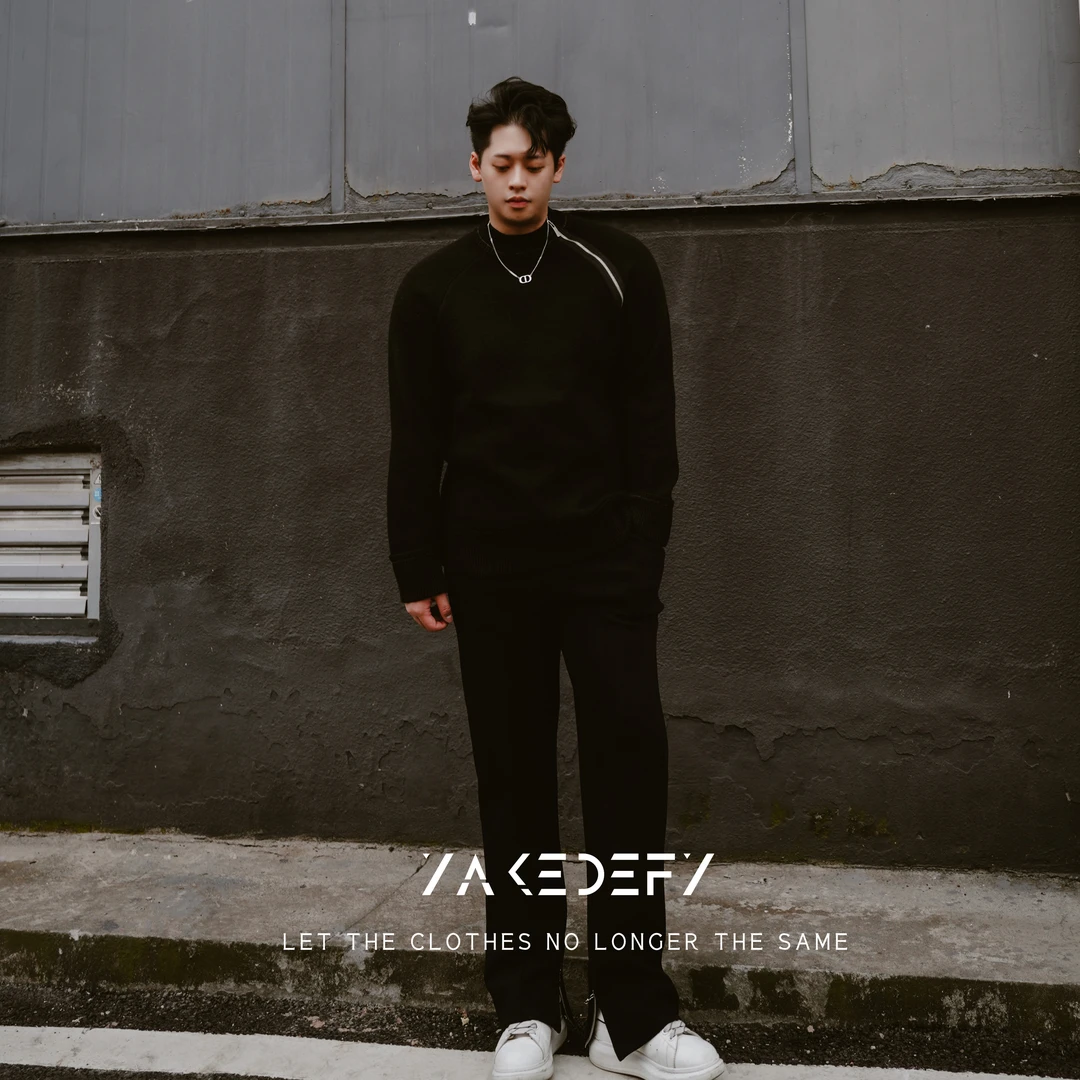 YAKEDEFY | 高街质感侧拉链撞色线羊毛圆领宽松设计师衣 不退不换