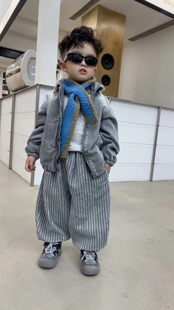 【棉逗熊品牌】男童韩版秋季休闲男童百搭卫衣-17066