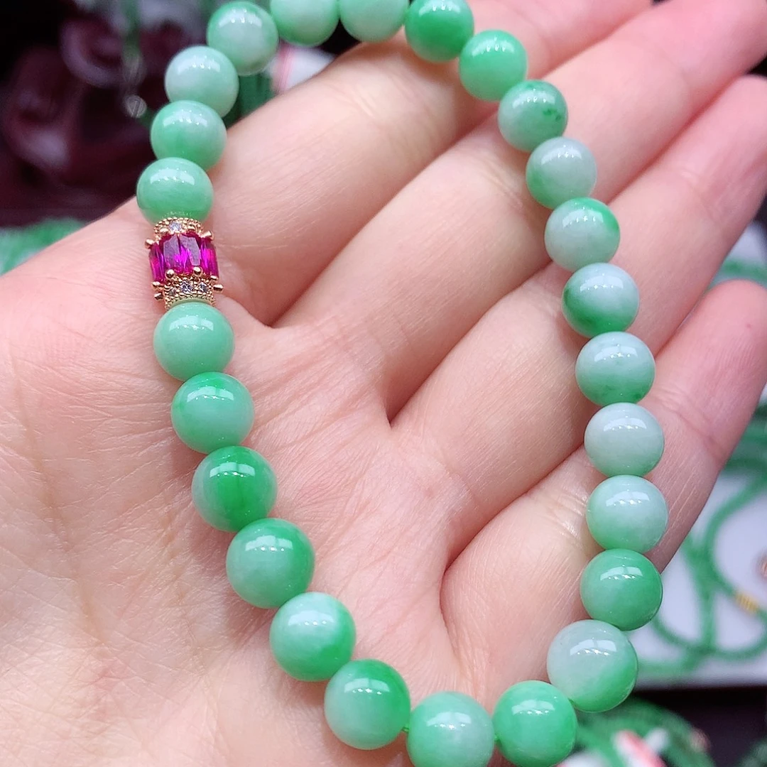 翡翠未镶嵌手链翡翠