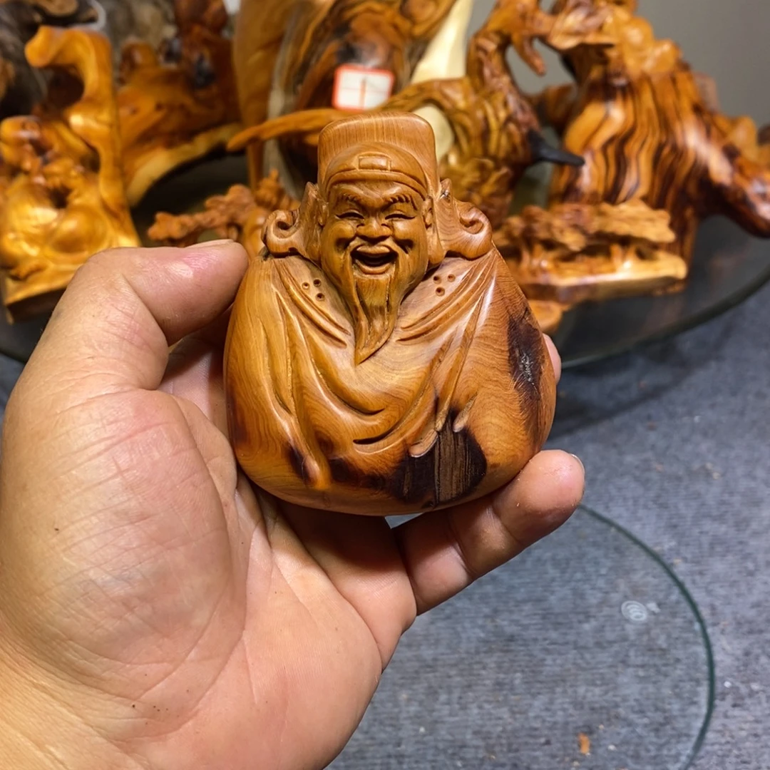 柏木（崖柏）木雕工艺品手把件手串