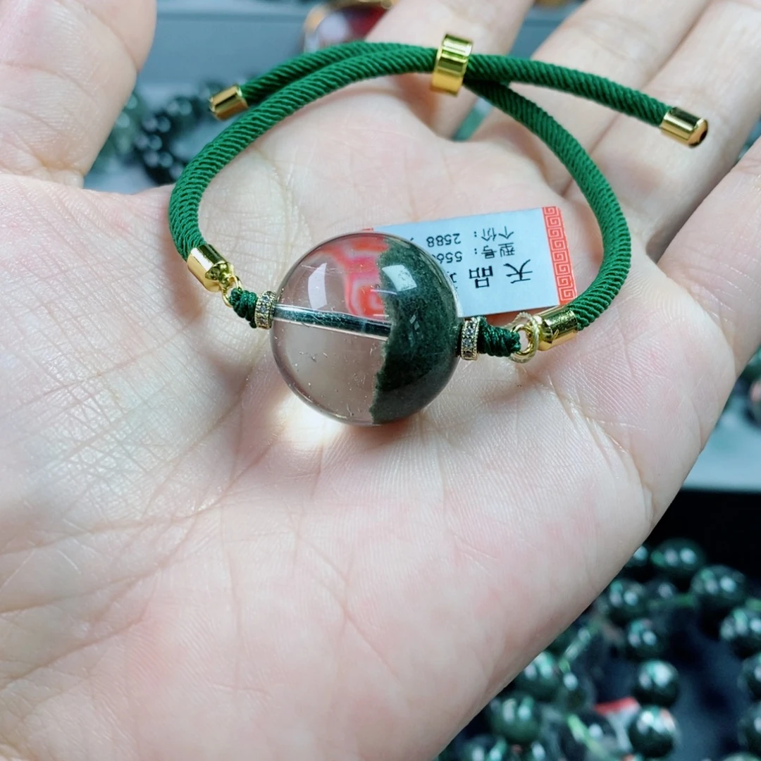 水晶手链未镶嵌绿幽灵21
