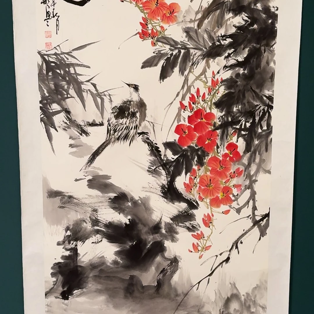 国画溥文彬老师的作品