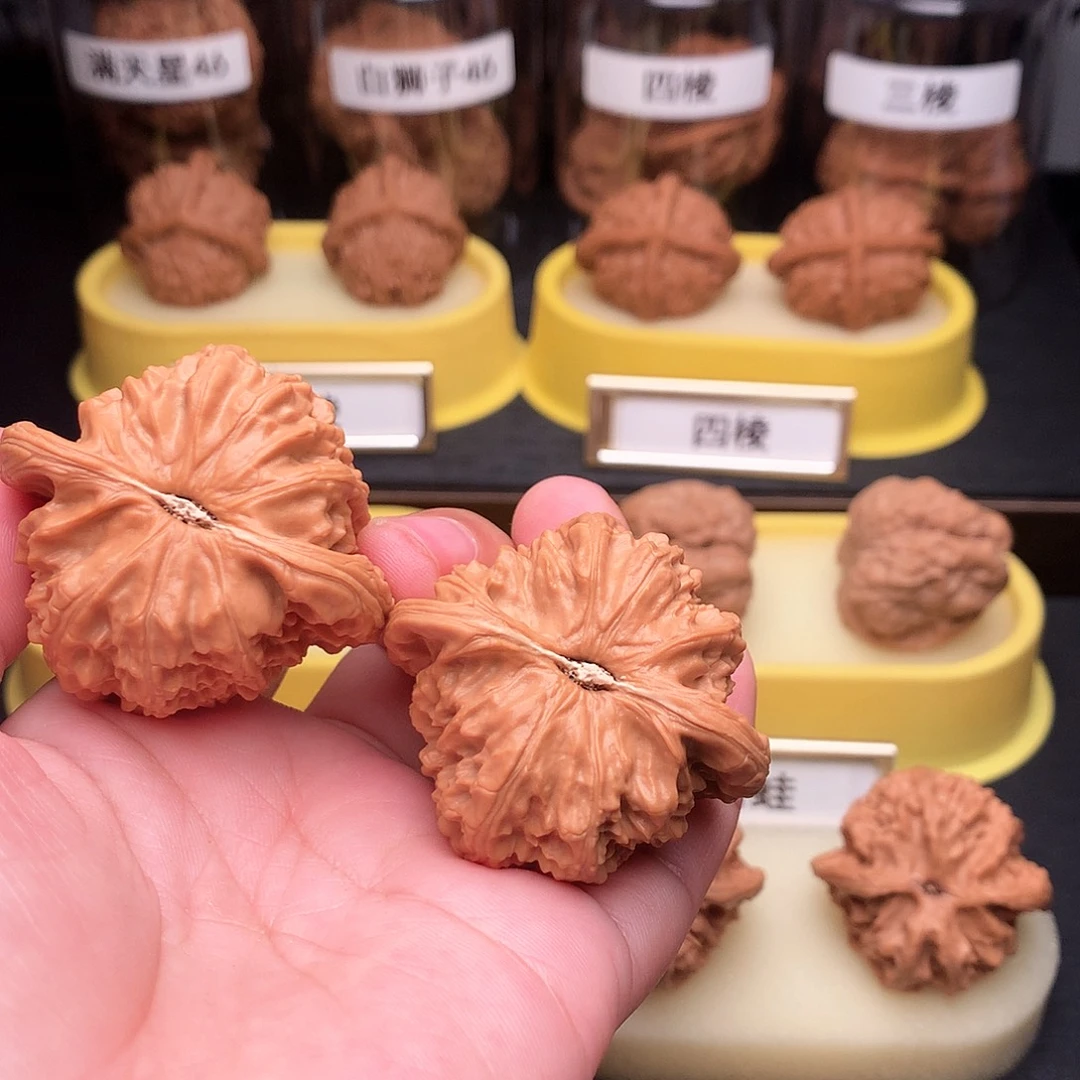 大***Y吊坠文玩核桃307号白狮子43+