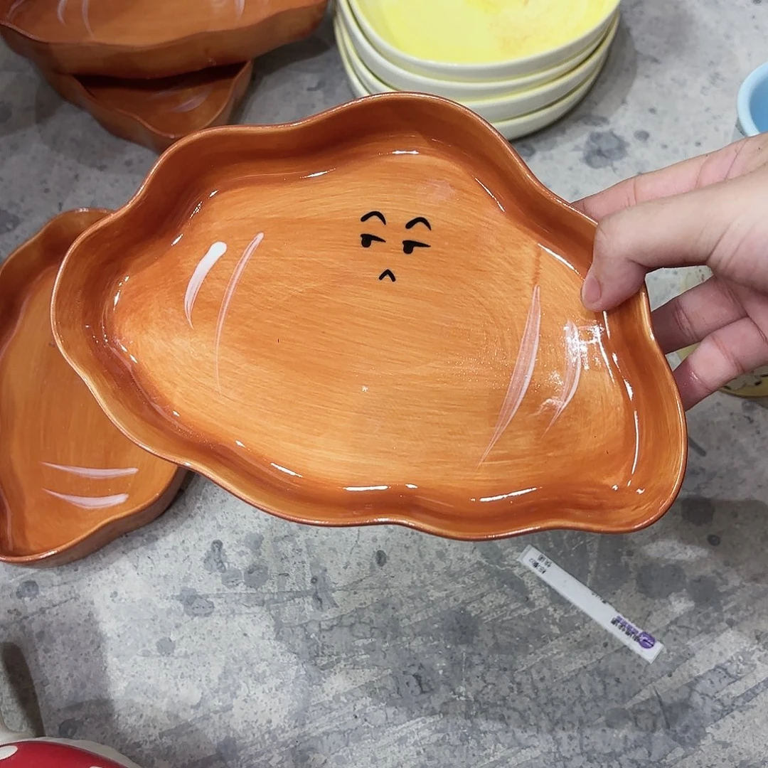 棉麻微瑕一个棕色面包