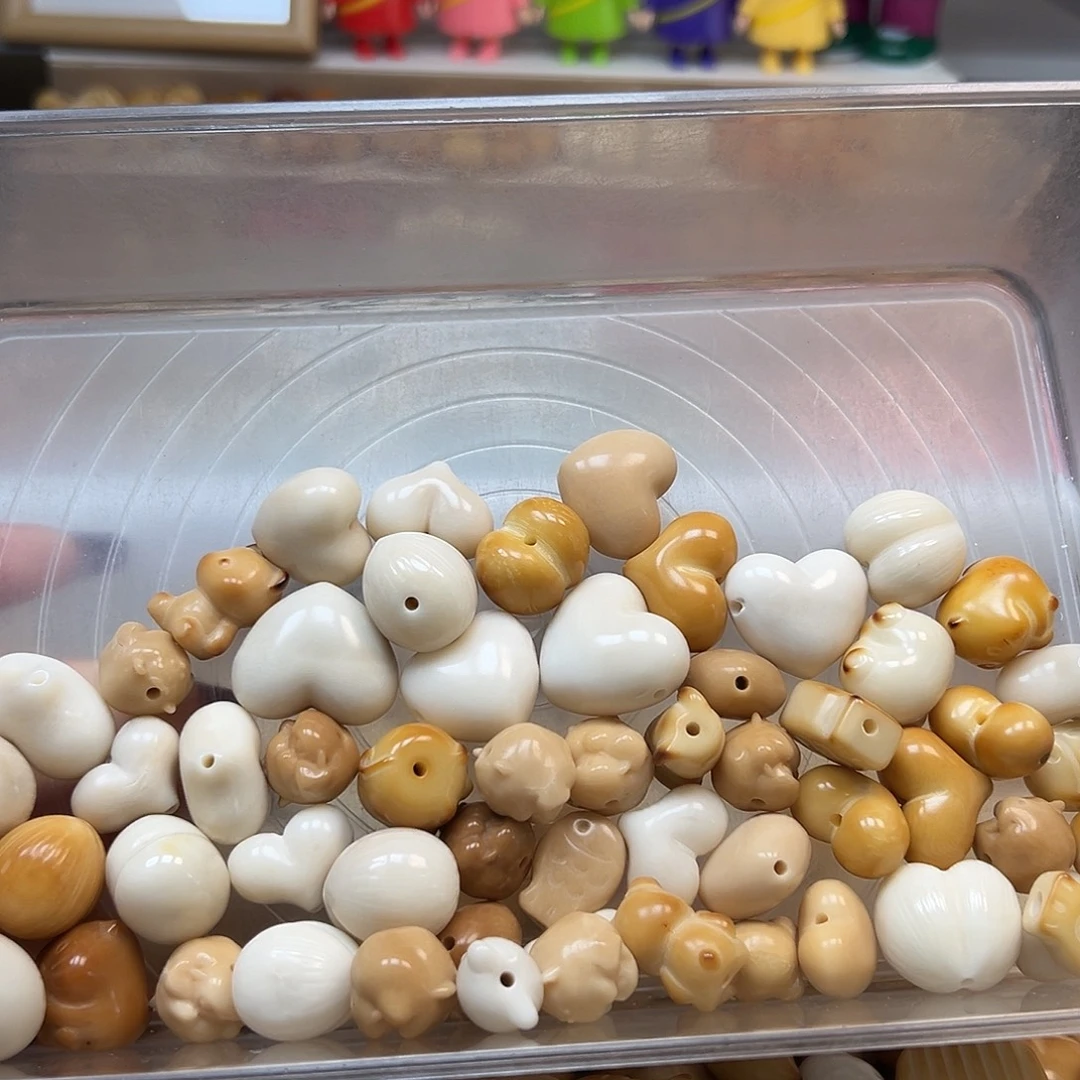 手串菩提根/象牙果瑕疵小混牙果40颗不售后
