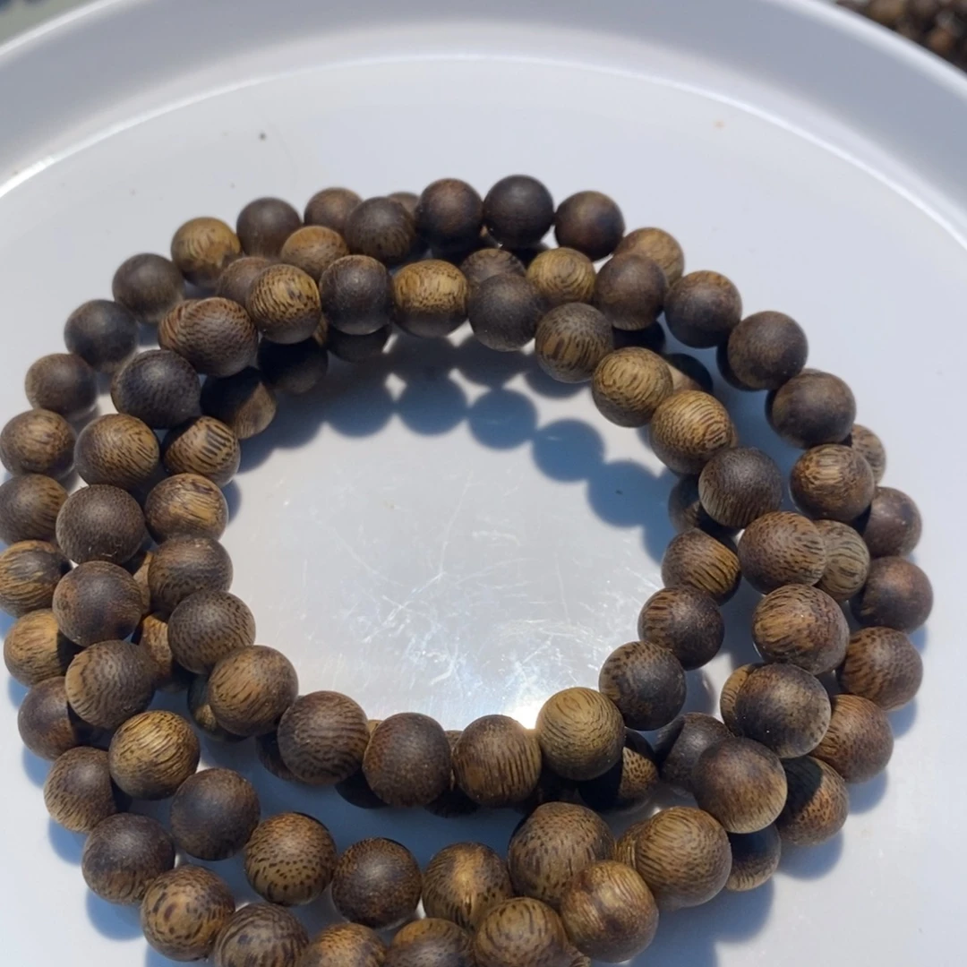 沉香手串海南种植沉香0.8多圈25克➕