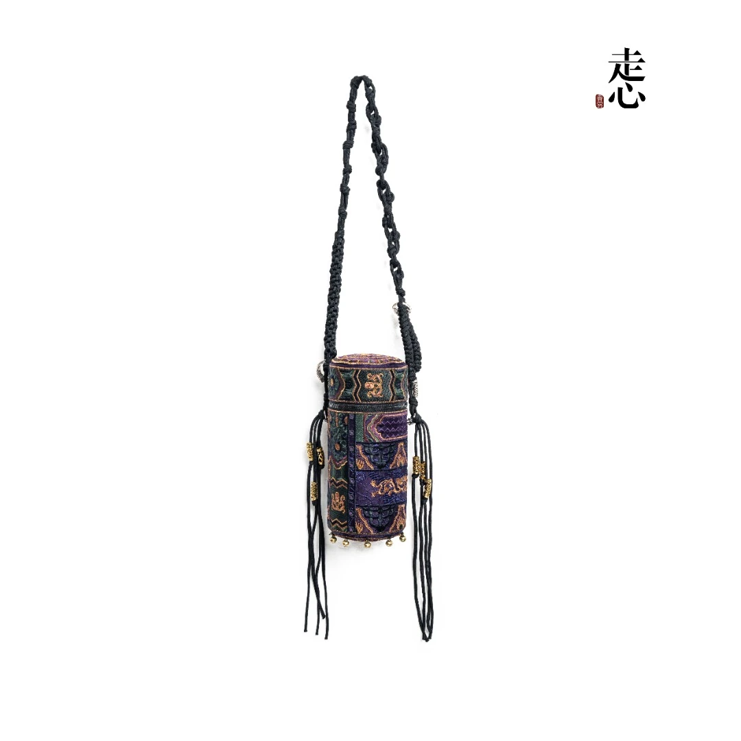 【走心非遗香云纱】七彩凤凰 包包25ZX9013