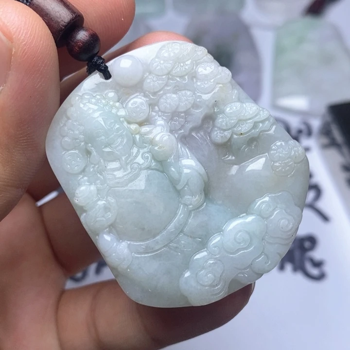 颈饰未镶嵌翡翠翡翠