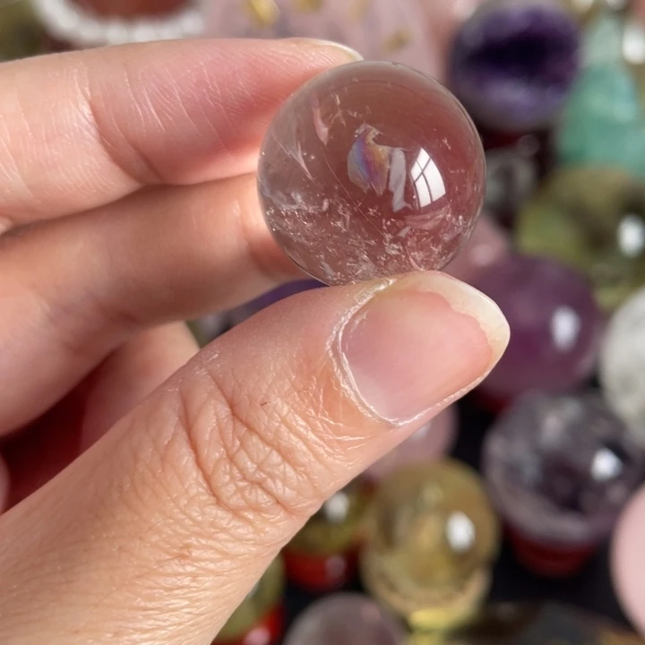 未镶嵌珠宝半成品水晶43号22mm