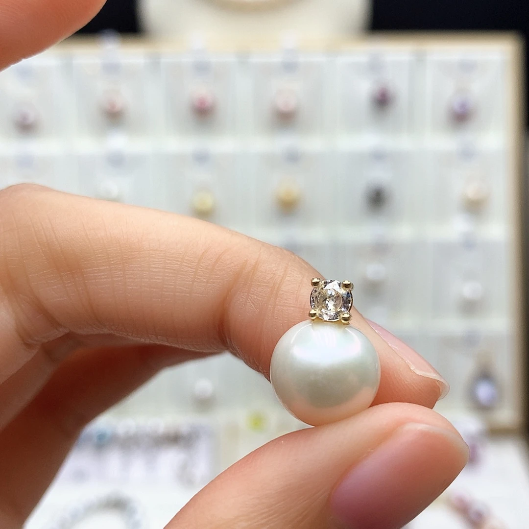 颈饰淡水珍珠合金