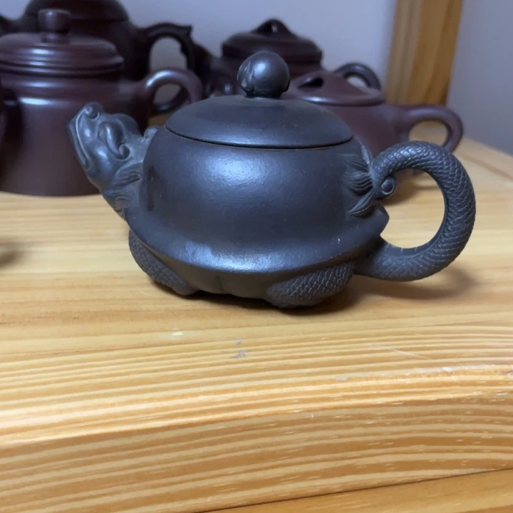 ****意茶壶底槽青紫砂紫砂艺术