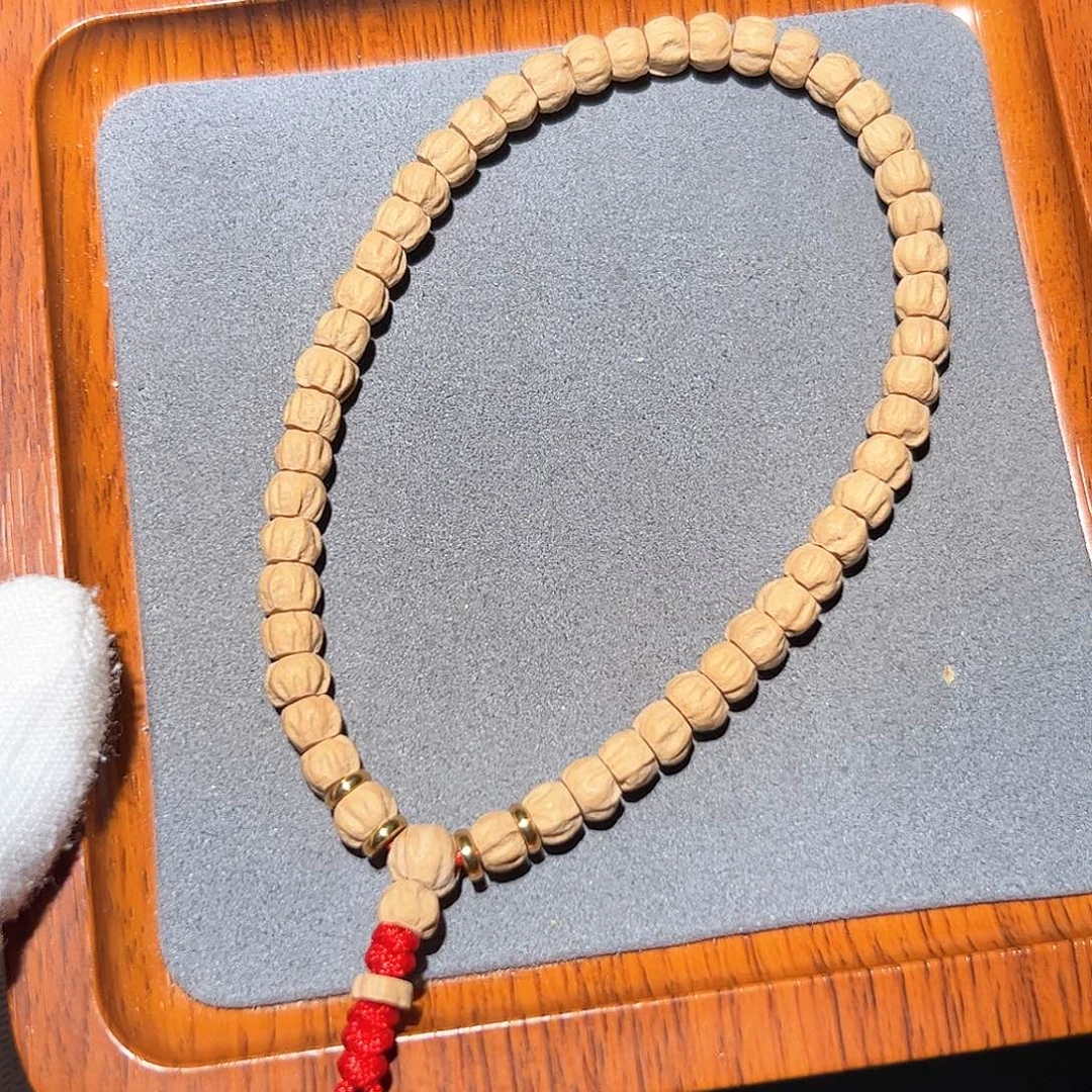 柏香籽/百香籽吊坠无****?粉油皮方块多棱顺6.5