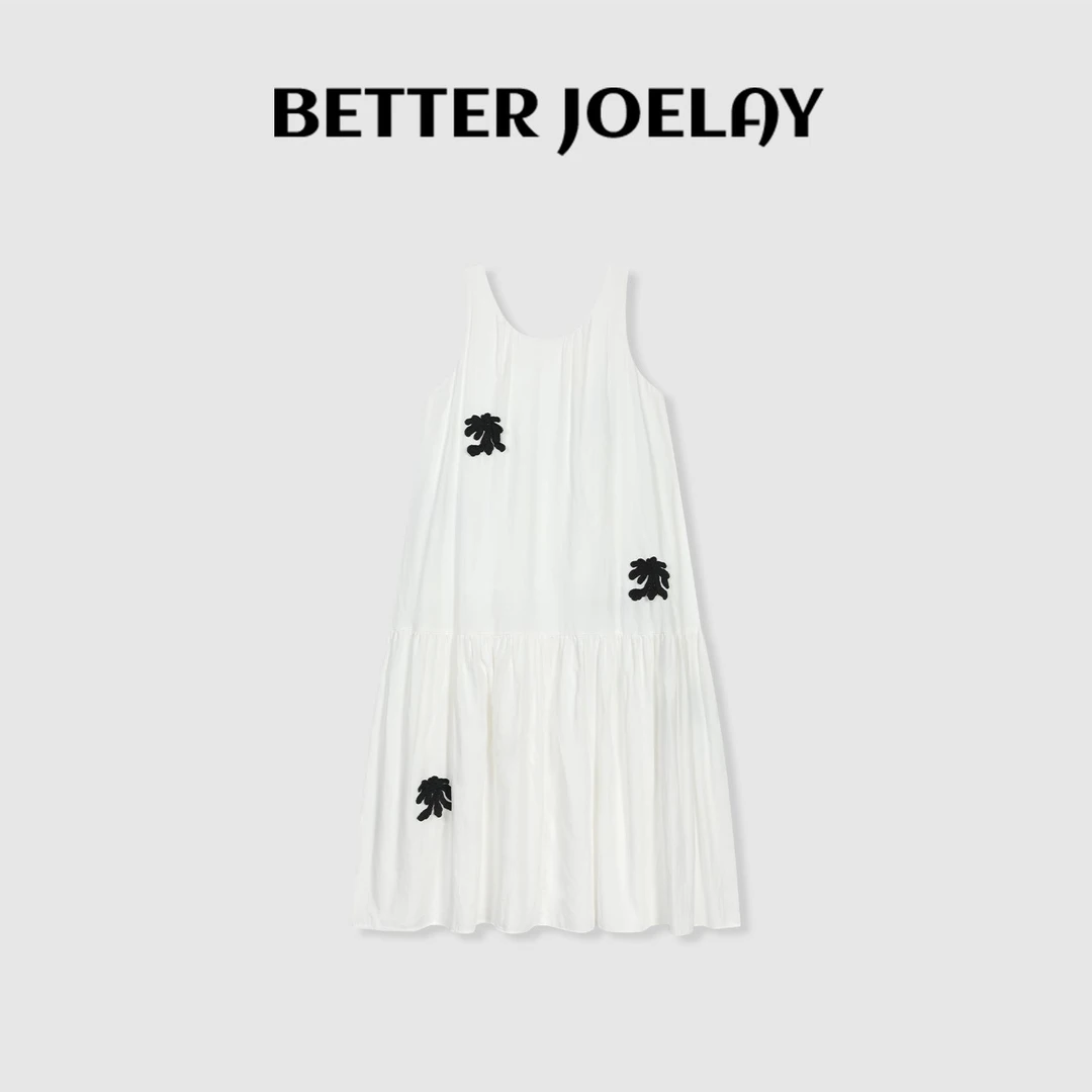 BETTER JOELAY-【梦之白月光】高端宽松连衣裙休闲简约风Z1253
