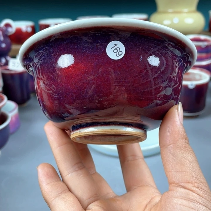 瓷片纯手工制作……微微瑕碗