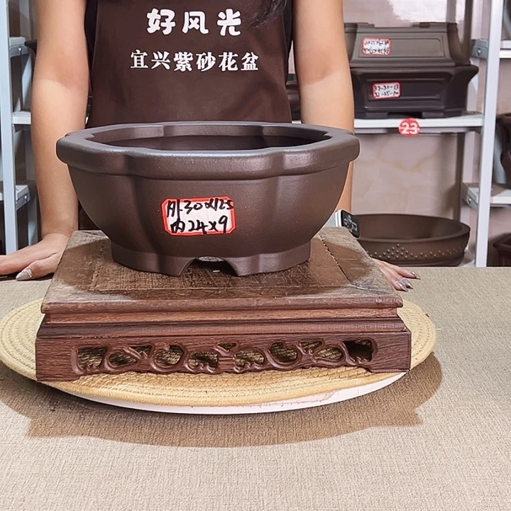 花盆紫砂紫砂花盆