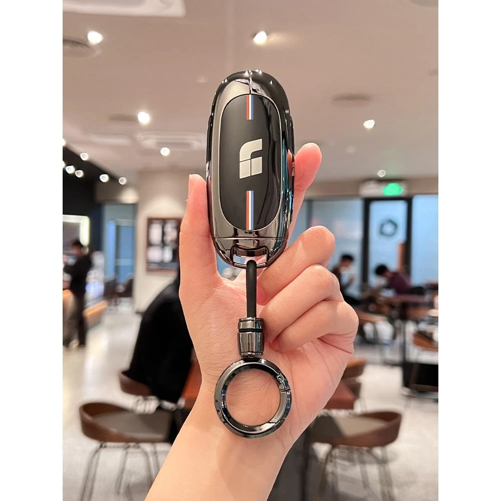 适用2024款理想L6钥匙套L7高档L8金属扣专用L9汽车用品配件保护壳