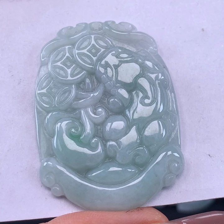 颈饰未镶嵌翡翠貔貅