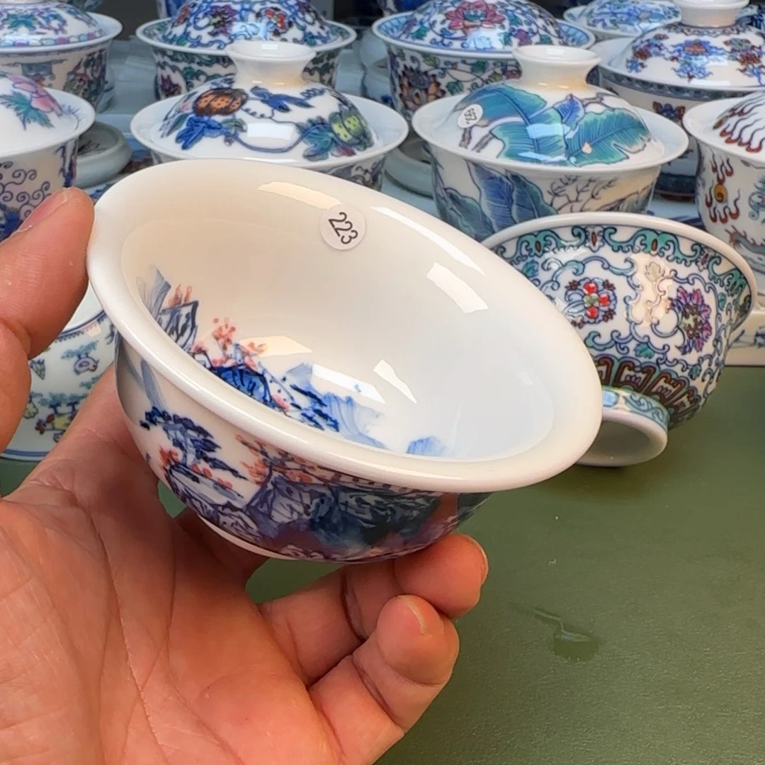 景德镇手绘茶器闪购223