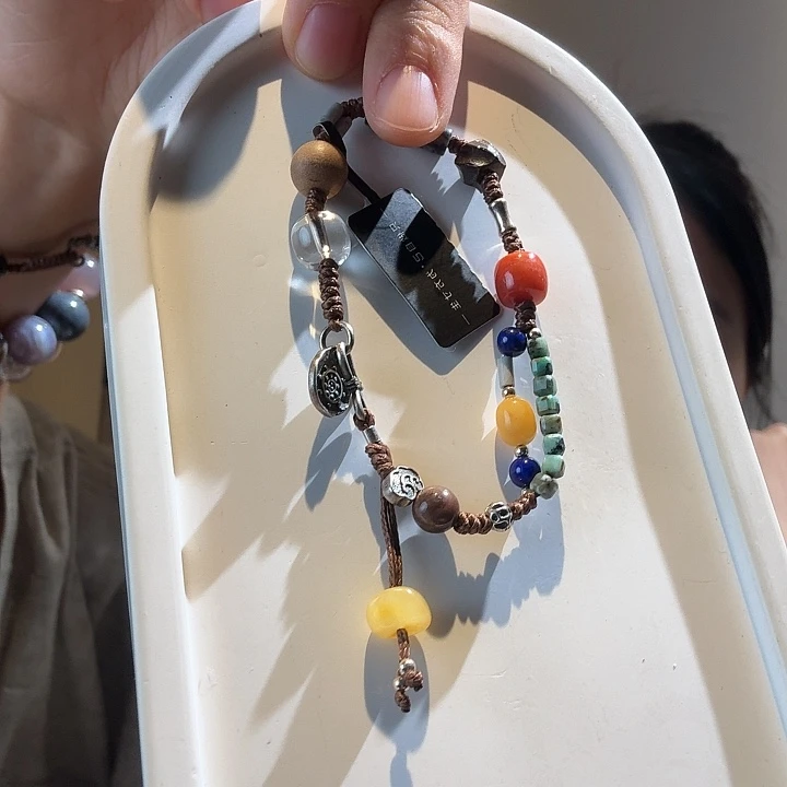 水晶手链未镶嵌多宝