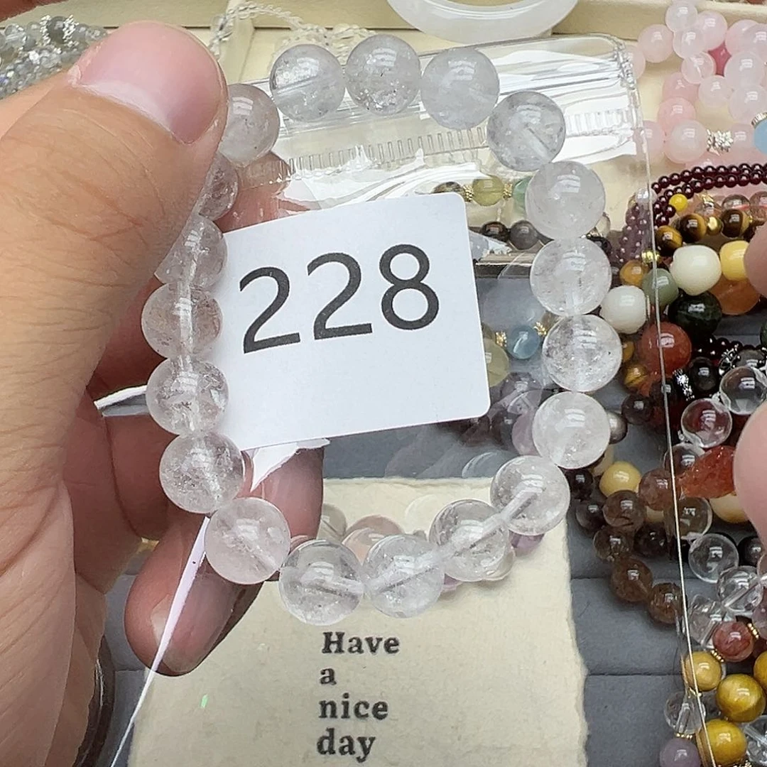 未镶嵌颈饰水晶天然水晶手串228